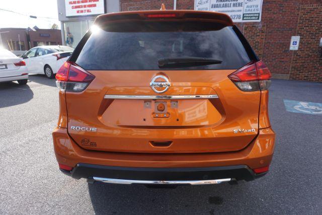 2019 Monarch Orange Metallic /Charcoal Nissan Rogue SV (JN8AT2MV3KW) with an 2.5L I-4 DOHC engine, located at 312 Centre Ave, Schuylkill Haven, PA, 17972, (570) 593-5278, 40.638130, -76.177383 - Photo#10