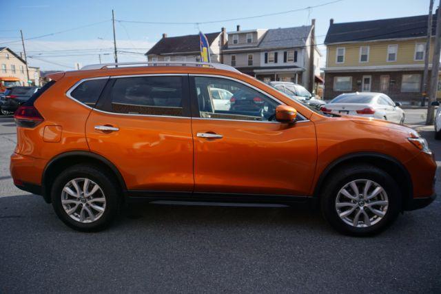 2019 Monarch Orange Metallic /Charcoal Nissan Rogue SV (JN8AT2MV3KW) with an 2.5L I-4 DOHC engine, located at 312 Centre Ave, Schuylkill Haven, PA, 17972, (570) 593-5278, 40.638130, -76.177383 - Photo#11