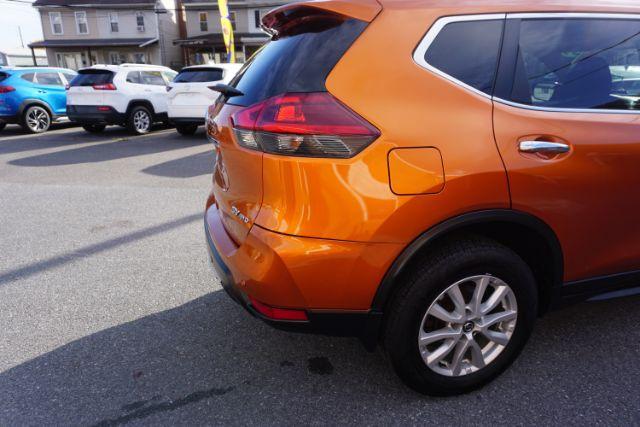 2019 Monarch Orange Metallic /Charcoal Nissan Rogue SV (JN8AT2MV3KW) with an 2.5L I-4 DOHC engine, located at 312 Centre Ave, Schuylkill Haven, PA, 17972, (570) 593-5278, 40.638130, -76.177383 - Photo#12