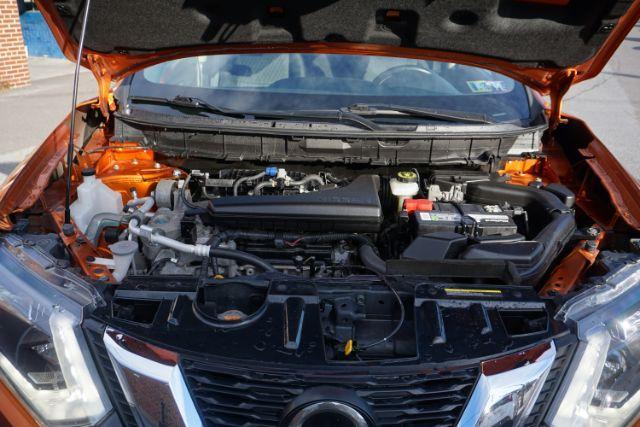 2019 Monarch Orange Metallic /Charcoal Nissan Rogue SV (JN8AT2MV3KW) with an 2.5L I-4 DOHC engine, located at 312 Centre Ave, Schuylkill Haven, PA, 17972, (570) 593-5278, 40.638130, -76.177383 - Photo#18