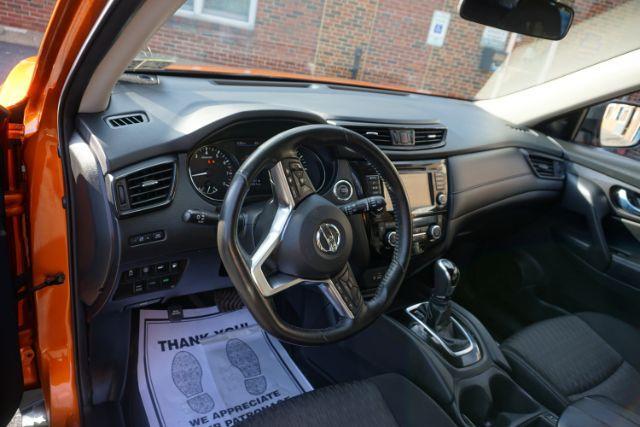 2019 Monarch Orange Metallic /Charcoal Nissan Rogue SV (JN8AT2MV3KW) with an 2.5L I-4 DOHC engine, located at 312 Centre Ave, Schuylkill Haven, PA, 17972, (570) 593-5278, 40.638130, -76.177383 - Photo#19