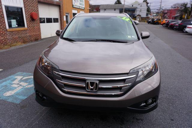 2012 Urban Titanium Metallic /Gray Honda CR-V EX-L (5J6RM4H76CL) with an 2.4L I-4 DOHC engine, located at 312 Centre Ave, Schuylkill Haven, PA, 17972, (570) 593-5278, 40.638130, -76.177383 - Photo#1