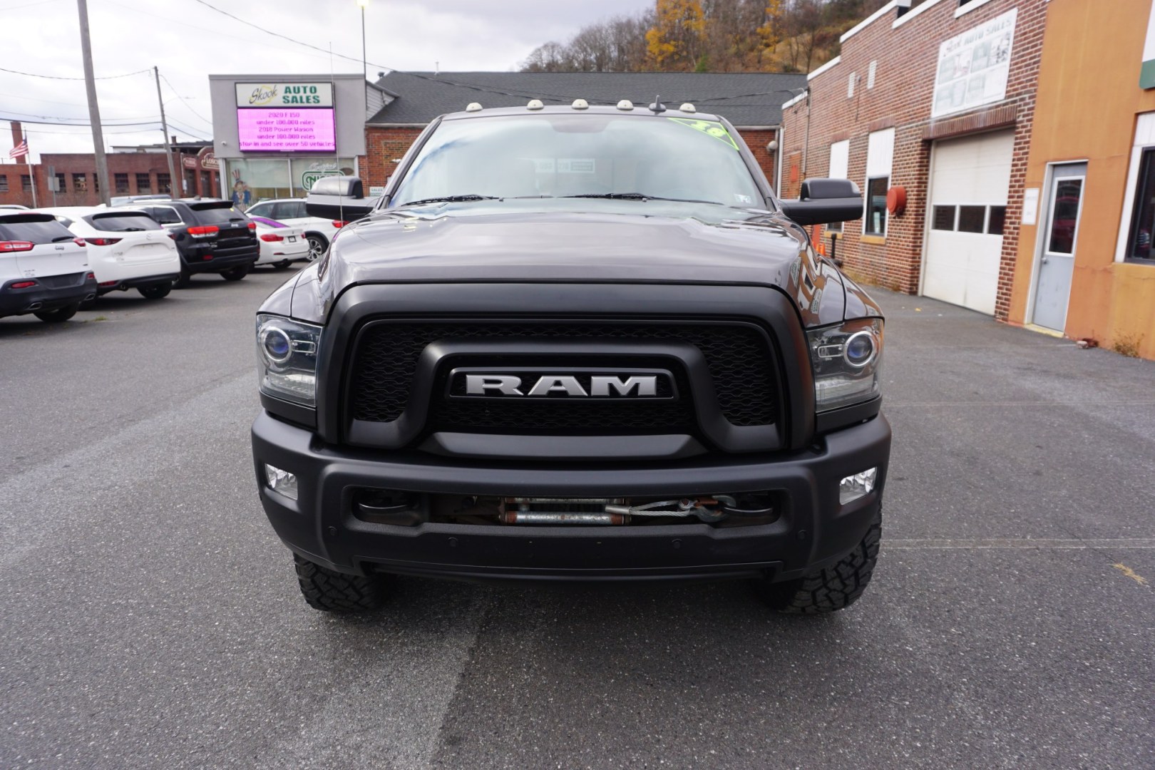 2018 Granite Crystal Metallic Clearcoat /Diesel Gray/Black RAM 2500 POWER WAGON (3C6TR5EJ2JG) with an HEMI 6.4L V-8 VVT variable valve control engine, located at 312 Centre Ave, Schuylkill Haven, PA, 17972, (570) 593-5278, 40.638130, -76.177383 - Photo#1