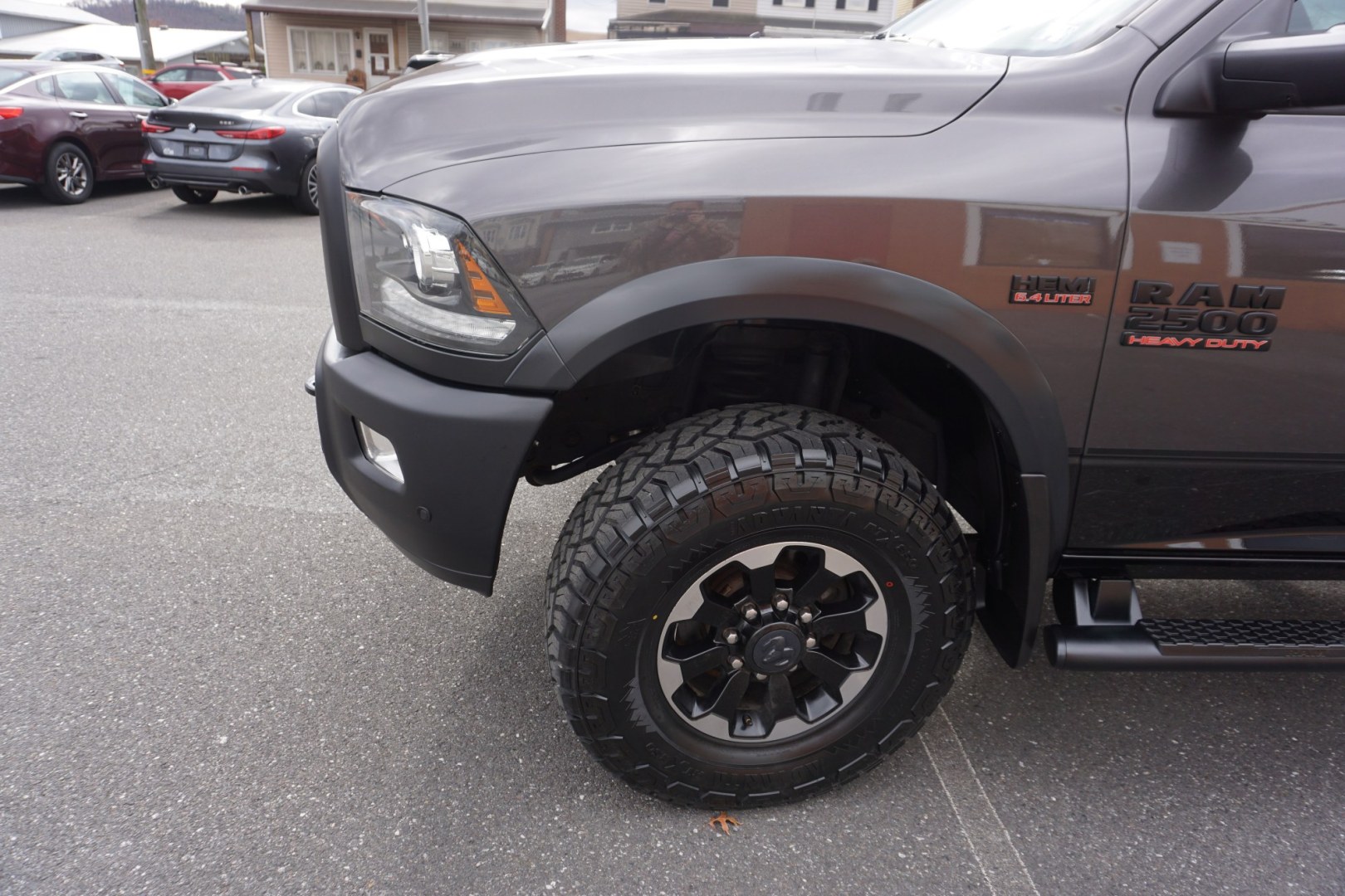 2018 Granite Crystal Metallic Clearcoat /Diesel Gray/Black RAM 2500 POWER WAGON (3C6TR5EJ2JG) with an HEMI 6.4L V-8 VVT variable valve control engine, located at 312 Centre Ave, Schuylkill Haven, PA, 17972, (570) 593-5278, 40.638130, -76.177383 - Photo#4