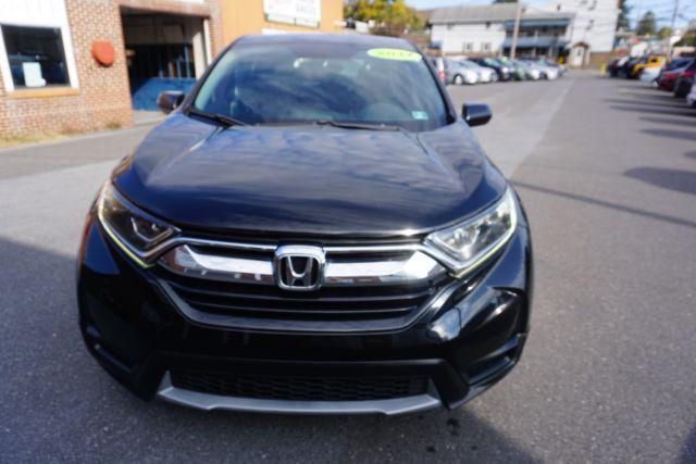 2017 Crystal Black Pearl /Black Honda CR-V LX (2HKRW6H39HH) with an 2.4L I-4 gasoline direct injection engine, located at 312 Centre Ave, Schuylkill Haven, PA, 17972, (570) 593-5278, 40.638130, -76.177383 - Photo#1