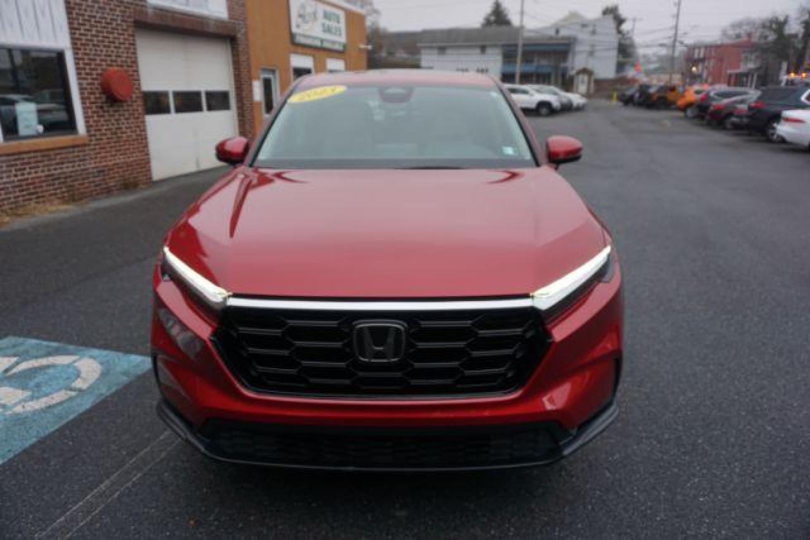 2023 /Gray Honda CR-V EX AWD (5J6RS4H4XPL) with an 1.5L I-4 gasoline direct injection engine, located at 312 Centre Ave, Schuylkill Haven, PA, 17972, (570) 593-5278, 40.638130, -76.177383 - Photo#1