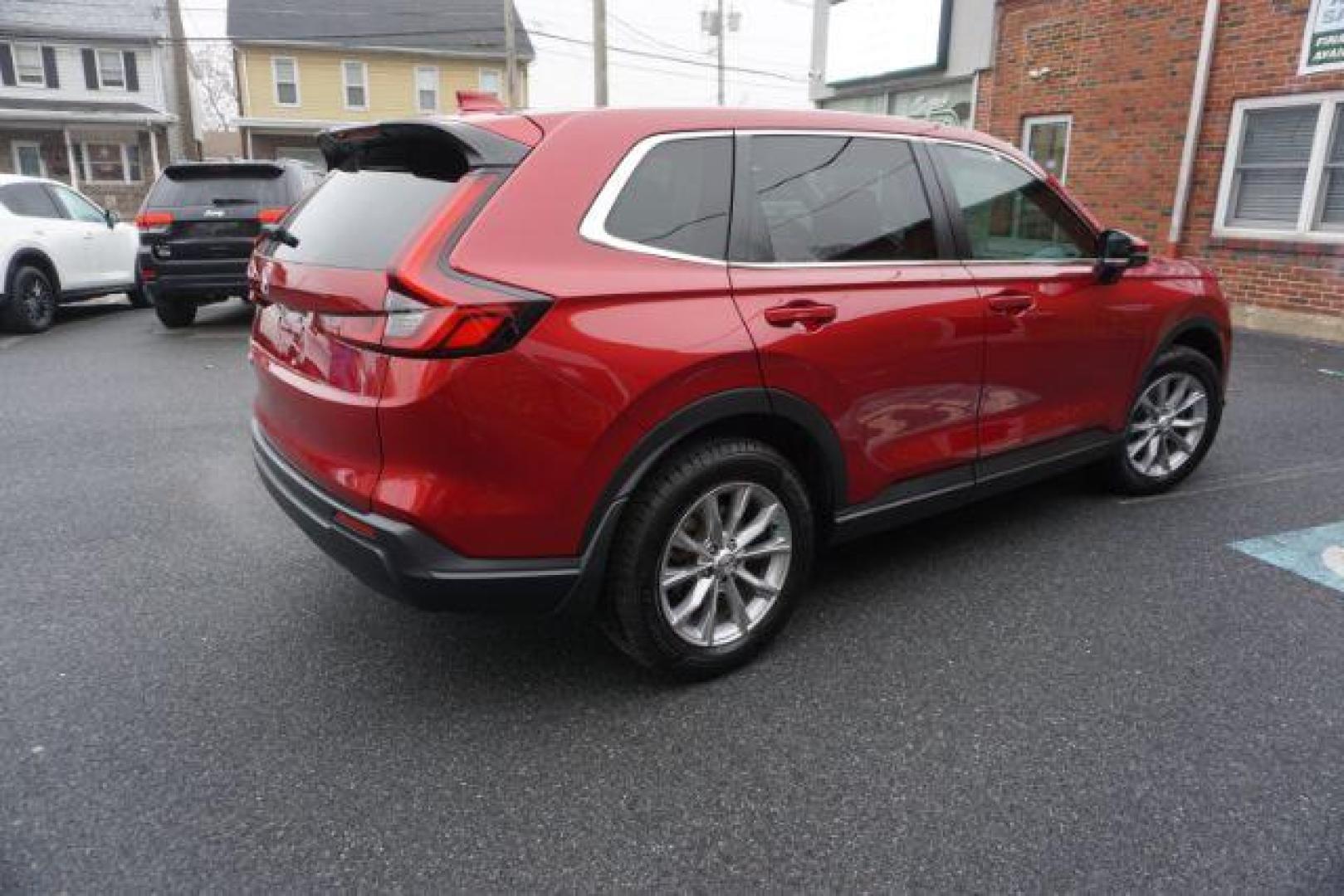 2023 /Gray Honda CR-V EX AWD (5J6RS4H4XPL) with an 1.5L I-4 gasoline direct injection engine, located at 312 Centre Ave, Schuylkill Haven, PA, 17972, (570) 593-5278, 40.638130, -76.177383 - Photo#12