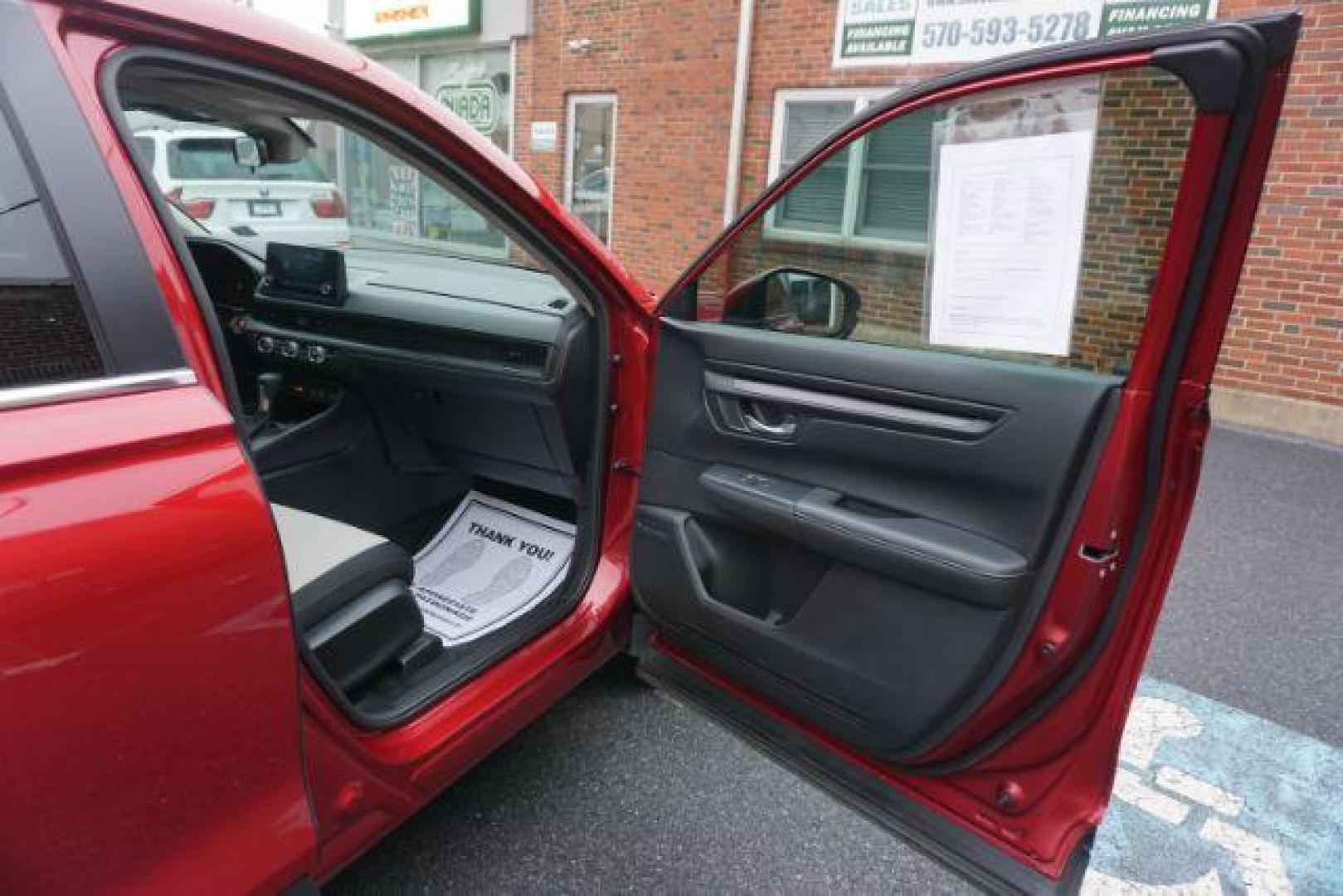 2023 /Gray Honda CR-V EX AWD (5J6RS4H4XPL) with an 1.5L I-4 gasoline direct injection engine, located at 312 Centre Ave, Schuylkill Haven, PA, 17972, (570) 593-5278, 40.638130, -76.177383 - Photo#45