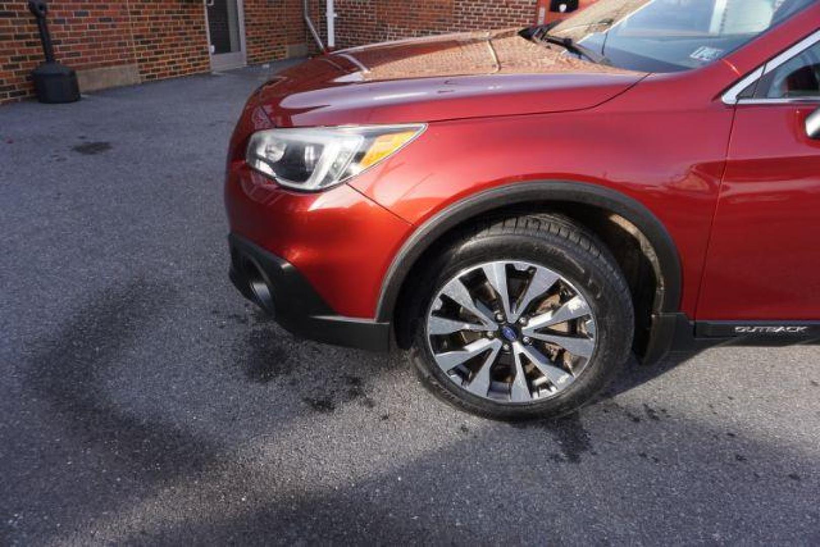 2016 Venetian Red Pearl /Slate Black Subaru Outback 2.5i Limited (4S4BSANC6G3) with an 2.5L H-4 DOHC engine, located at 312 Centre Ave, Schuylkill Haven, PA, 17972, (570) 593-5278, 40.638130, -76.177383 - Photo#4