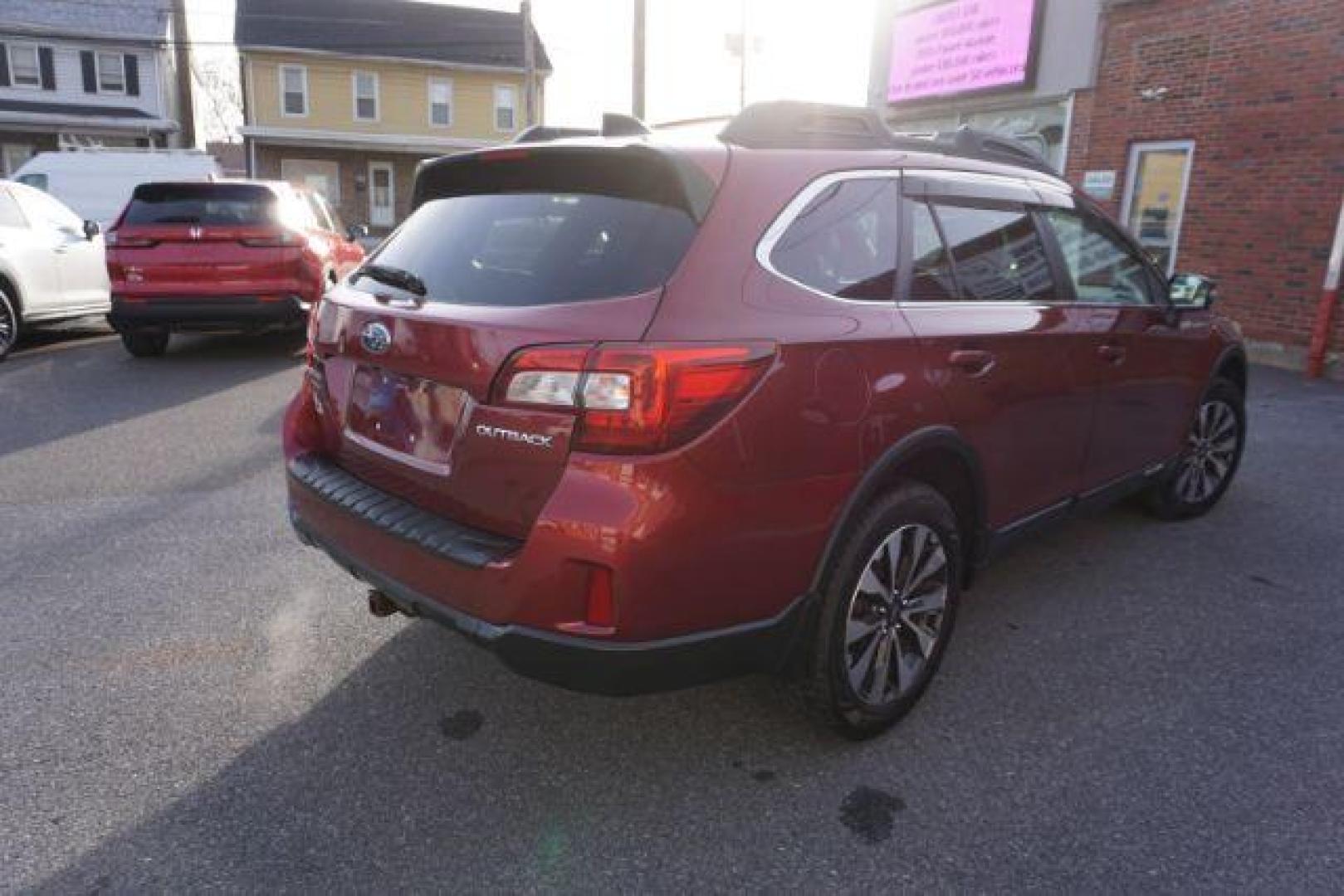 2016 Venetian Red Pearl /Slate Black Subaru Outback 2.5i Limited (4S4BSANC6G3) with an 2.5L H-4 DOHC engine, located at 312 Centre Ave, Schuylkill Haven, PA, 17972, (570) 593-5278, 40.638130, -76.177383 - Photo#12