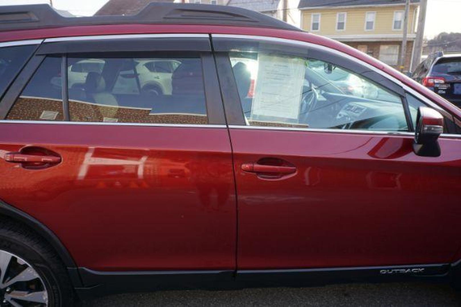 2016 Venetian Red Pearl /Slate Black Subaru Outback 2.5i Limited (4S4BSANC6G3) with an 2.5L H-4 DOHC engine, located at 312 Centre Ave, Schuylkill Haven, PA, 17972, (570) 593-5278, 40.638130, -76.177383 - Photo#16