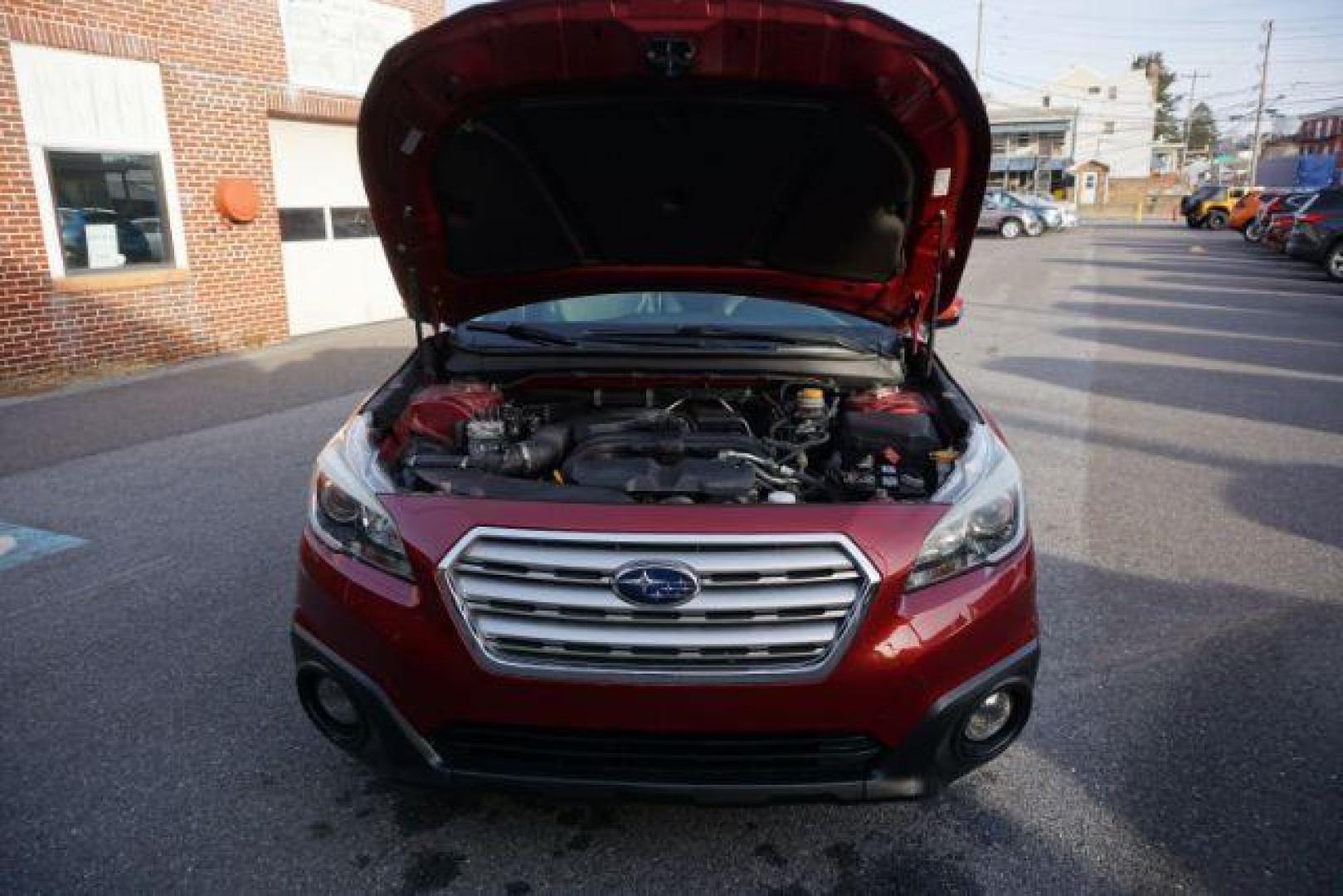 2016 Venetian Red Pearl /Slate Black Subaru Outback 2.5i Limited (4S4BSANC6G3) with an 2.5L H-4 DOHC engine, located at 312 Centre Ave, Schuylkill Haven, PA, 17972, (570) 593-5278, 40.638130, -76.177383 - Photo#20