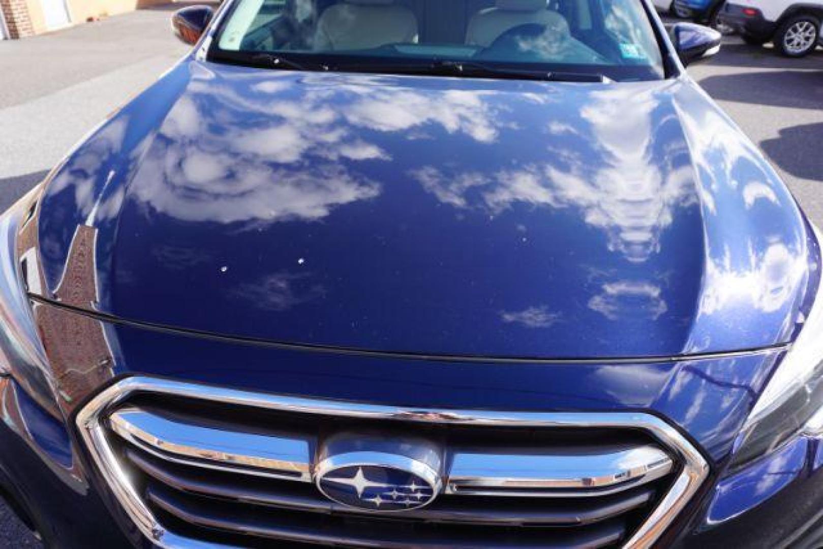 2018 Dark Blue Pearl /Warm Ivory Subaru Outback 2.5i Premium (4S4BSAHC0J3) with an 2.5L H-4 DOHC engine, located at 312 Centre Ave, Schuylkill Haven, PA, 17972, (570) 593-5278, 40.638130, -76.177383 - Photo#2