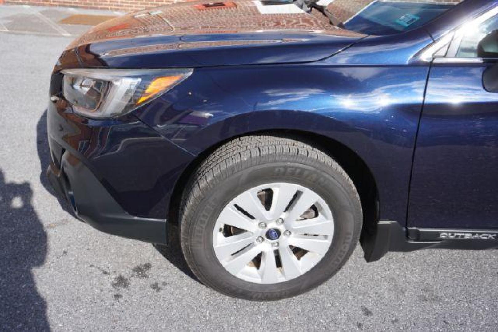 2018 Dark Blue Pearl /Warm Ivory Subaru Outback 2.5i Premium (4S4BSAHC0J3) with an 2.5L H-4 DOHC engine, located at 312 Centre Ave, Schuylkill Haven, PA, 17972, (570) 593-5278, 40.638130, -76.177383 - Photo#5