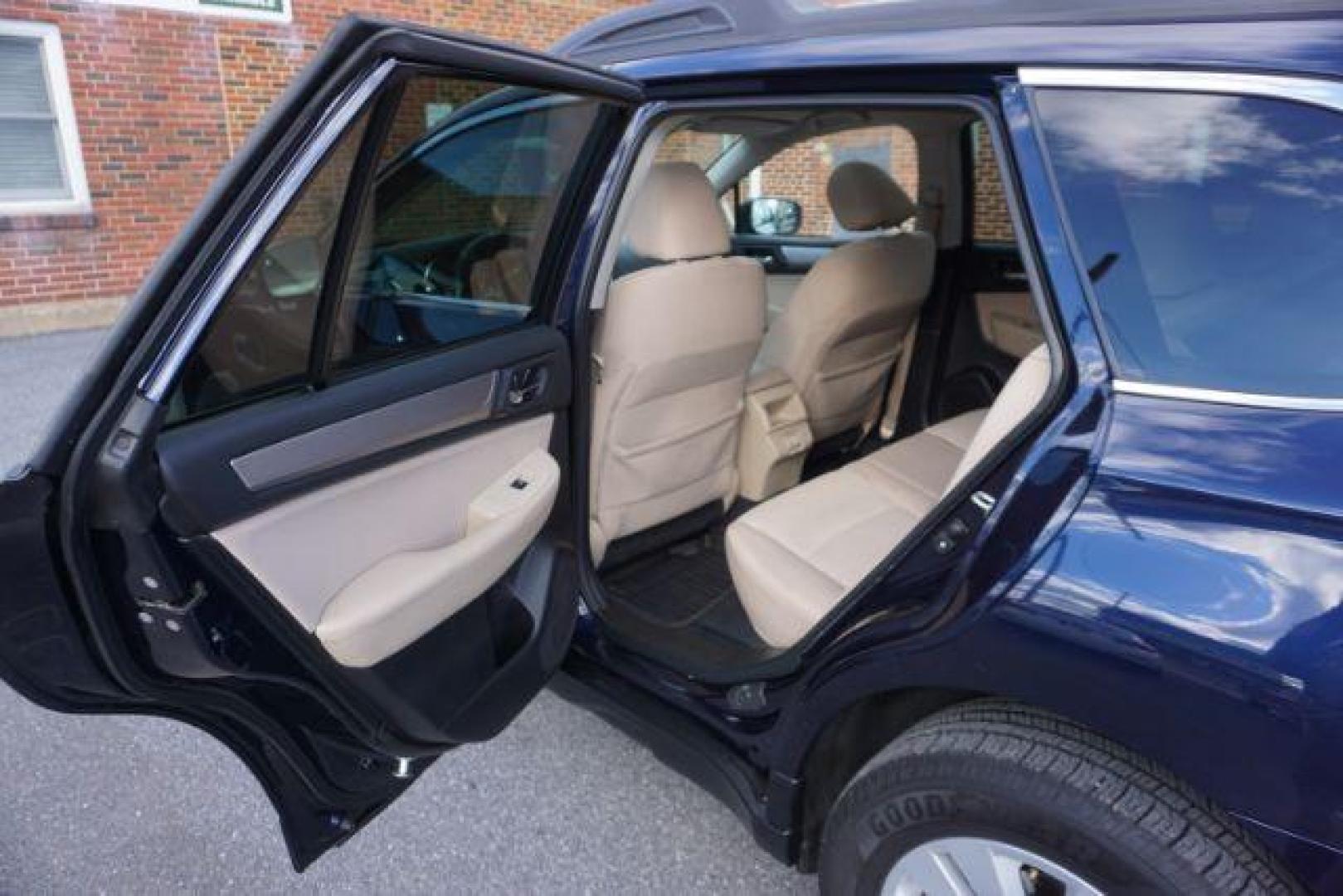 2018 Dark Blue Pearl /Warm Ivory Subaru Outback 2.5i Premium (4S4BSAHC0J3) with an 2.5L H-4 DOHC engine, located at 312 Centre Ave, Schuylkill Haven, PA, 17972, (570) 593-5278, 40.638130, -76.177383 - Photo#34