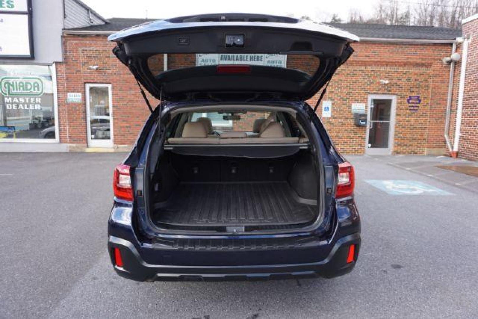 2018 Dark Blue Pearl /Warm Ivory Subaru Outback 2.5i Premium (4S4BSAHC0J3) with an 2.5L H-4 DOHC engine, located at 312 Centre Ave, Schuylkill Haven, PA, 17972, (570) 593-5278, 40.638130, -76.177383 - Photo#35