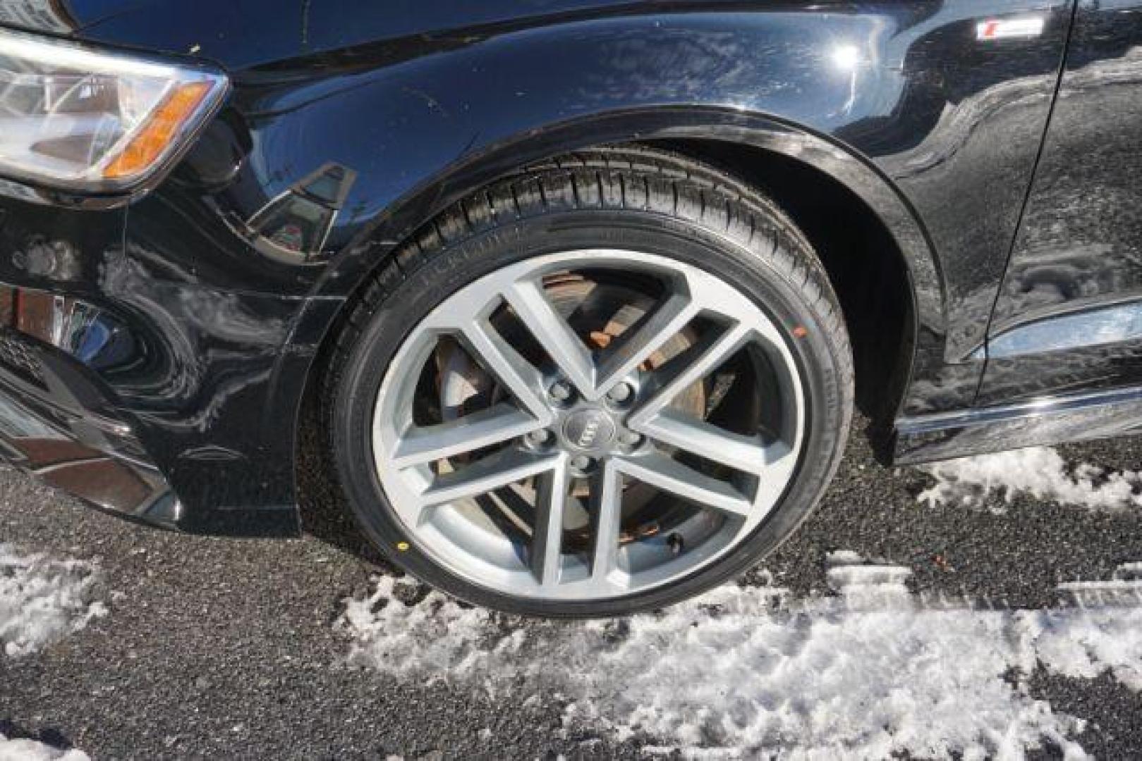 2018 Brilliant Black /Black Audi A3 2.0T Premium | 2.0T Tech Premium (WAUJ8GFF7J1) with an 2L I-4 gasoline direct injection engine, located at 312 Centre Ave, Schuylkill Haven, PA, 17972, (570) 593-5278, 40.638130, -76.177383 - Photo#5