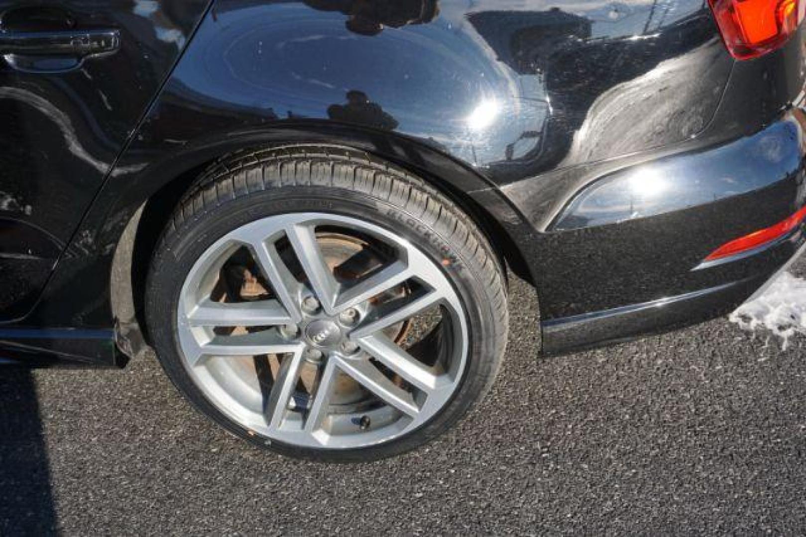 2018 Brilliant Black /Black Audi A3 2.0T Premium | 2.0T Tech Premium (WAUJ8GFF7J1) with an 2L I-4 gasoline direct injection engine, located at 312 Centre Ave, Schuylkill Haven, PA, 17972, (570) 593-5278, 40.638130, -76.177383 - Photo#8