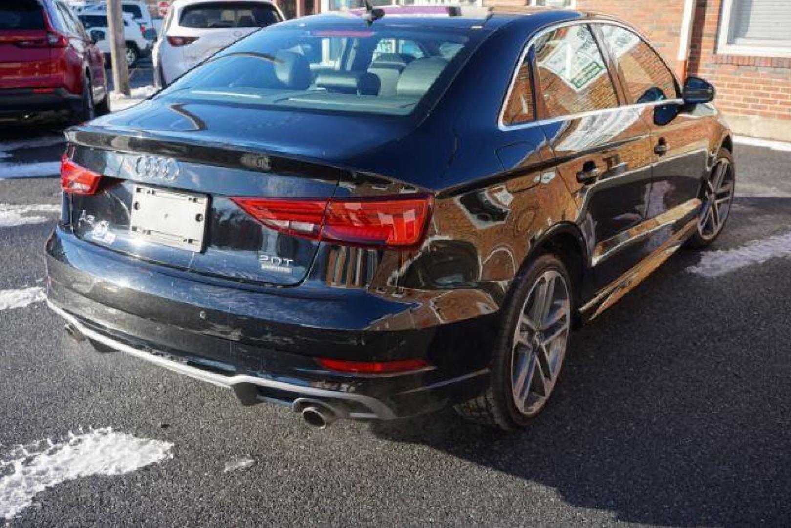 2018 Brilliant Black /Black Audi A3 2.0T Premium | 2.0T Tech Premium (WAUJ8GFF7J1) with an 2L I-4 gasoline direct injection engine, located at 312 Centre Ave, Schuylkill Haven, PA, 17972, (570) 593-5278, 40.638130, -76.177383 - Photo#12