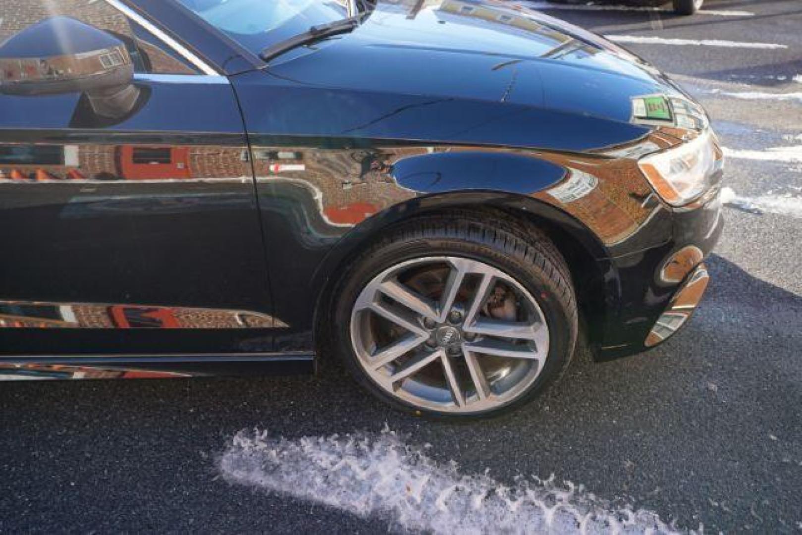 2018 Brilliant Black /Black Audi A3 2.0T Premium | 2.0T Tech Premium (WAUJ8GFF7J1) with an 2L I-4 gasoline direct injection engine, located at 312 Centre Ave, Schuylkill Haven, PA, 17972, (570) 593-5278, 40.638130, -76.177383 - Photo#18