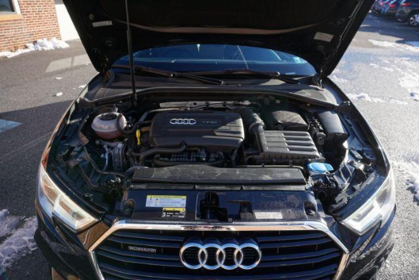2018 Brilliant Black /Black Audi A3 2.0T Premium | 2.0T Tech Premium (WAUJ8GFF7J1) with an 2L I-4 gasoline direct injection engine, located at 312 Centre Ave, Schuylkill Haven, PA, 17972, (570) 593-5278, 40.638130, -76.177383 - Photo#21