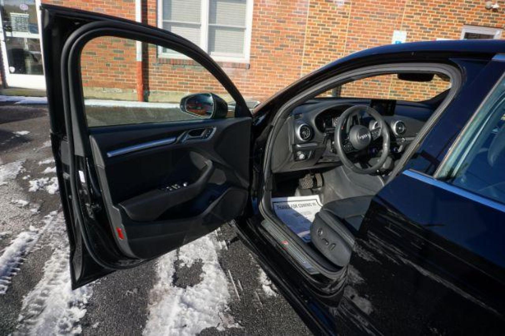2018 Brilliant Black /Black Audi A3 2.0T Premium | 2.0T Tech Premium (WAUJ8GFF7J1) with an 2L I-4 gasoline direct injection engine, located at 312 Centre Ave, Schuylkill Haven, PA, 17972, (570) 593-5278, 40.638130, -76.177383 - Photo#28