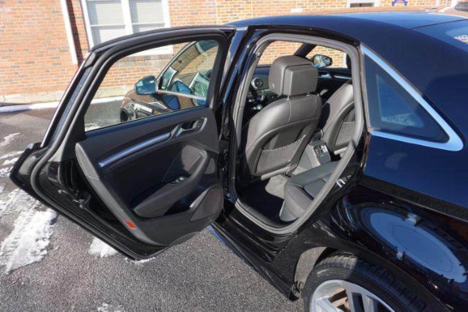 2018 Brilliant Black /Black Audi A3 2.0T Premium | 2.0T Tech Premium (WAUJ8GFF7J1) with an 2L I-4 gasoline direct injection engine, located at 312 Centre Ave, Schuylkill Haven, PA, 17972, (570) 593-5278, 40.638130, -76.177383 - Photo#35