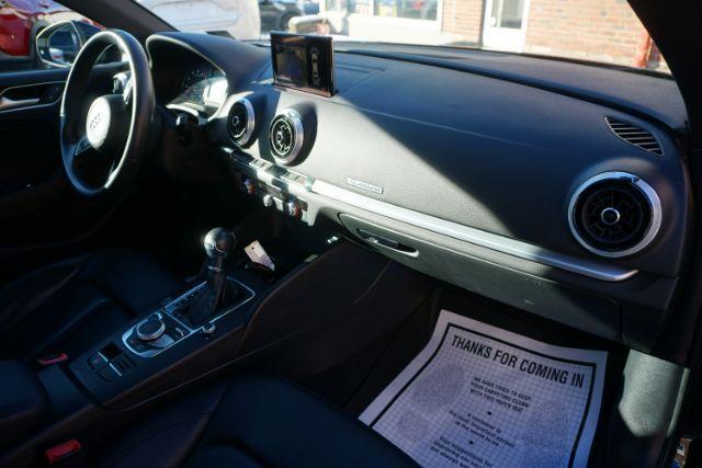 2018 Brilliant Black /Black Audi A3 2.0T Premium | 2.0T Tech Premium (WAUJ8GFF7J1) with an 2L I-4 gasoline direct injection engine, located at 312 Centre Ave, Schuylkill Haven, PA, 17972, (570) 593-5278, 40.638130, -76.177383 - Photo#43