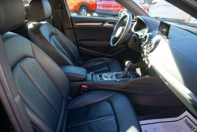 2018 Brilliant Black /Black Audi A3 2.0T Premium | 2.0T Tech Premium (WAUJ8GFF7J1) with an 2L I-4 gasoline direct injection engine, located at 312 Centre Ave, Schuylkill Haven, PA, 17972, (570) 593-5278, 40.638130, -76.177383 - Photo#44