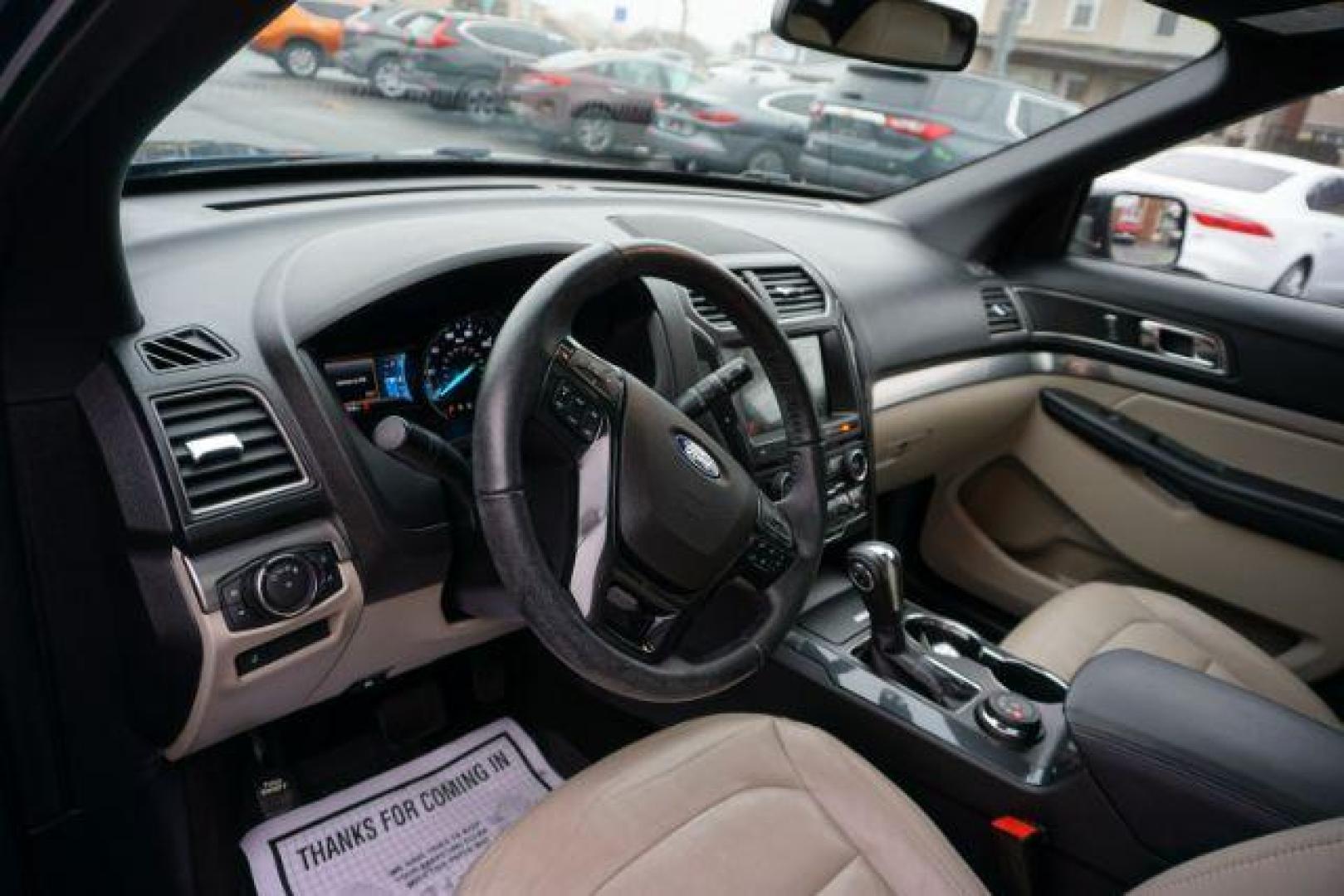 2018 Blue Metallic /Medium Stone/Medium Light Stone Ford Explorer XLT (1FM5K8D85JG) with an EcoBoost 2.3L I-4 gasoline direct injection engine, located at 312 Centre Ave, Schuylkill Haven, PA, 17972, (570) 593-5278, 40.638130, -76.177383 - Photo#30