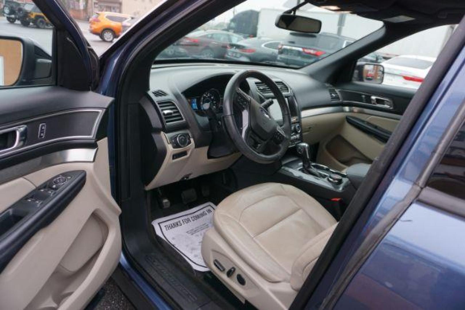 2018 Blue Metallic /Medium Stone/Medium Light Stone Ford Explorer XLT (1FM5K8D85JG) with an EcoBoost 2.3L I-4 gasoline direct injection engine, located at 312 Centre Ave, Schuylkill Haven, PA, 17972, (570) 593-5278, 40.638130, -76.177383 - Photo#32