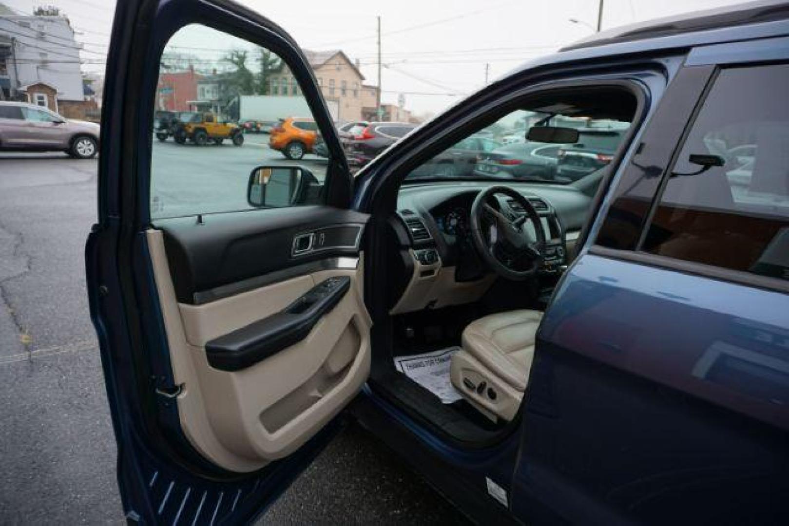 2018 Blue Metallic /Medium Stone/Medium Light Stone Ford Explorer XLT (1FM5K8D85JG) with an EcoBoost 2.3L I-4 gasoline direct injection engine, located at 312 Centre Ave, Schuylkill Haven, PA, 17972, (570) 593-5278, 40.638130, -76.177383 - Photo#33