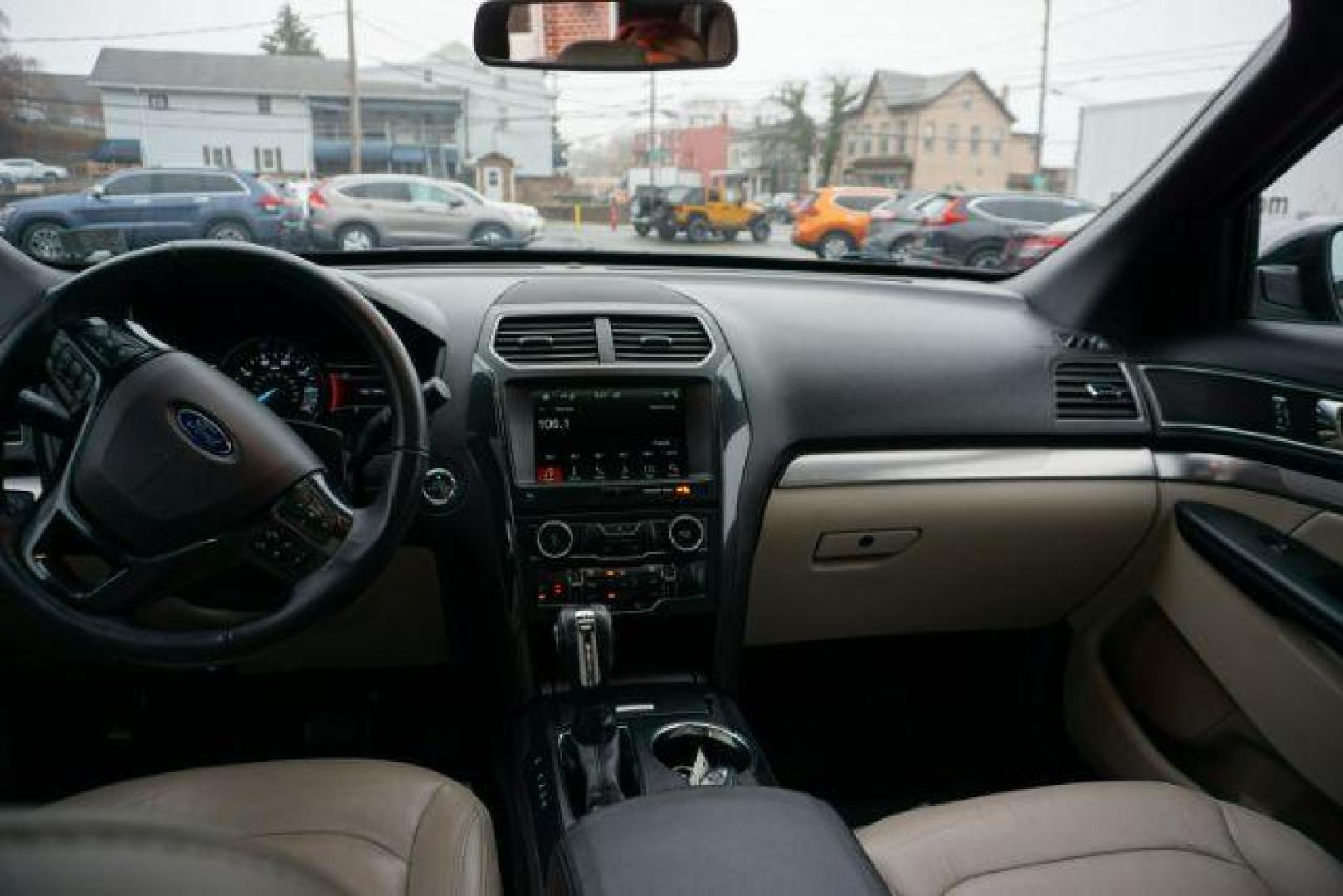 2018 Blue Metallic /Medium Stone/Medium Light Stone Ford Explorer XLT (1FM5K8D85JG) with an EcoBoost 2.3L I-4 gasoline direct injection engine, located at 312 Centre Ave, Schuylkill Haven, PA, 17972, (570) 593-5278, 40.638130, -76.177383 - Photo#36