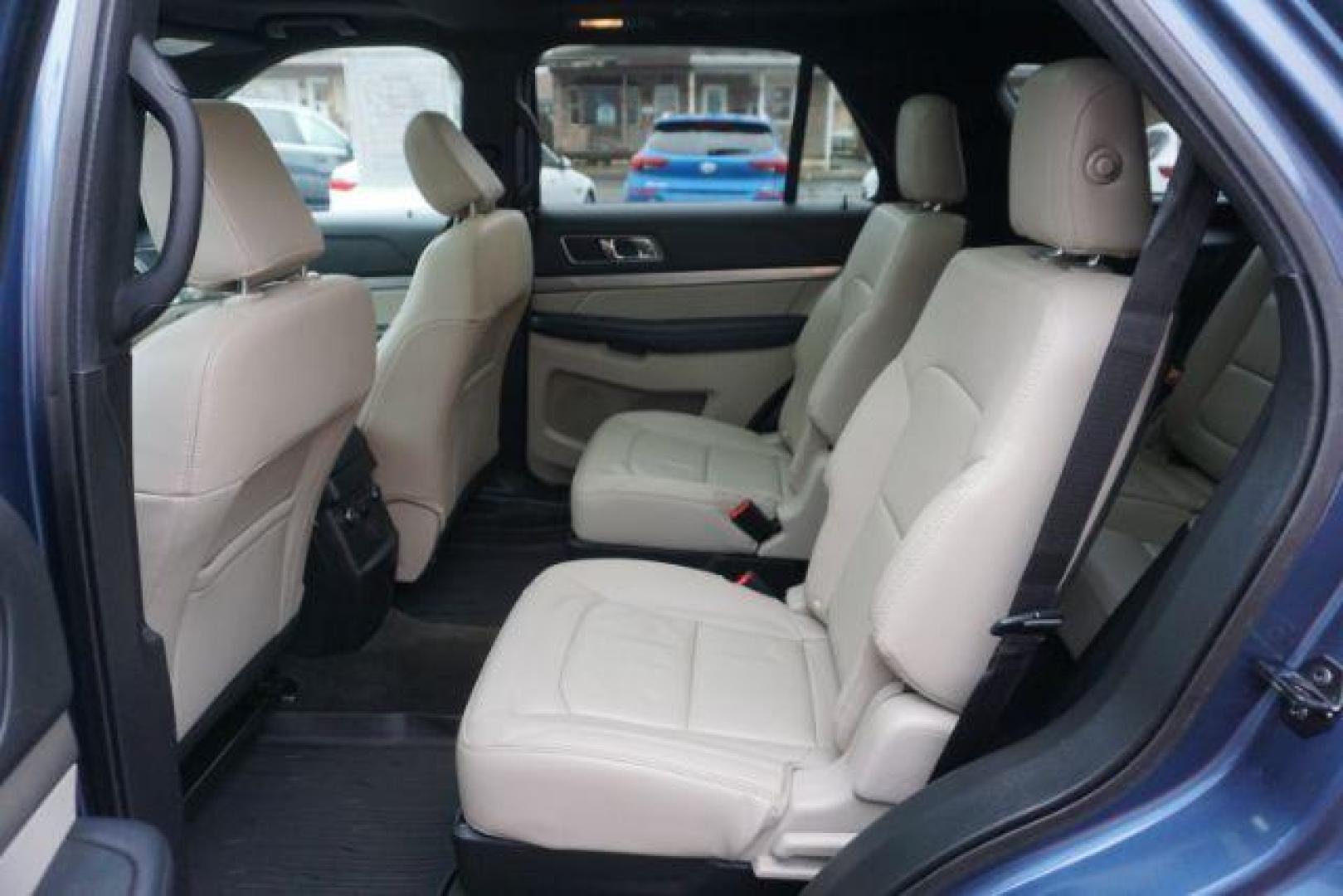 2018 Blue Metallic /Medium Stone/Medium Light Stone Ford Explorer XLT (1FM5K8D85JG) with an EcoBoost 2.3L I-4 gasoline direct injection engine, located at 312 Centre Ave, Schuylkill Haven, PA, 17972, (570) 593-5278, 40.638130, -76.177383 - Photo#40