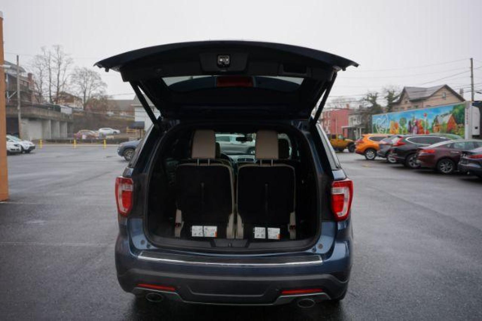 2018 Blue Metallic /Medium Stone/Medium Light Stone Ford Explorer XLT (1FM5K8D85JG) with an EcoBoost 2.3L I-4 gasoline direct injection engine, located at 312 Centre Ave, Schuylkill Haven, PA, 17972, (570) 593-5278, 40.638130, -76.177383 - Photo#43