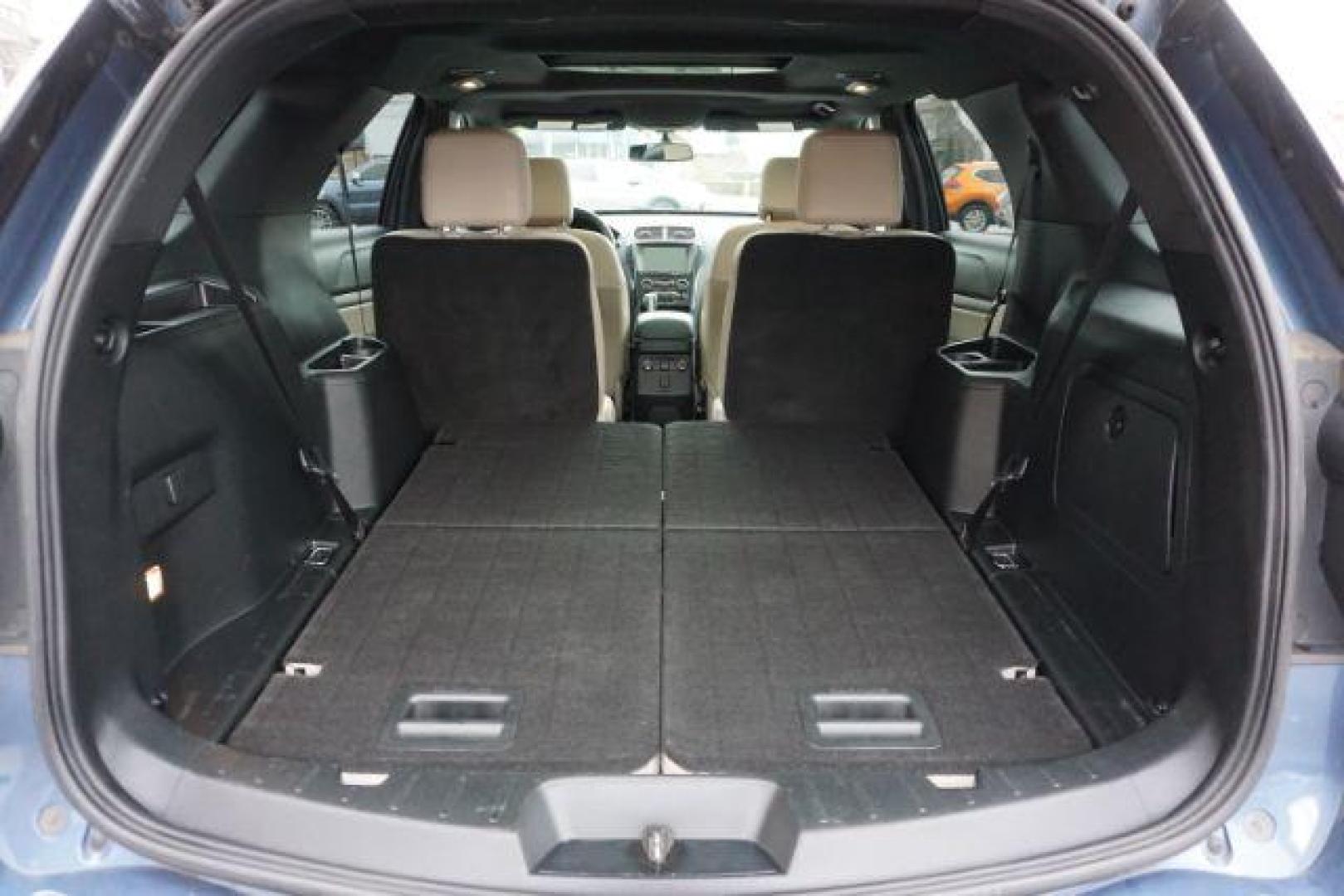 2018 Blue Metallic /Medium Stone/Medium Light Stone Ford Explorer XLT (1FM5K8D85JG) with an EcoBoost 2.3L I-4 gasoline direct injection engine, located at 312 Centre Ave, Schuylkill Haven, PA, 17972, (570) 593-5278, 40.638130, -76.177383 - Photo#45