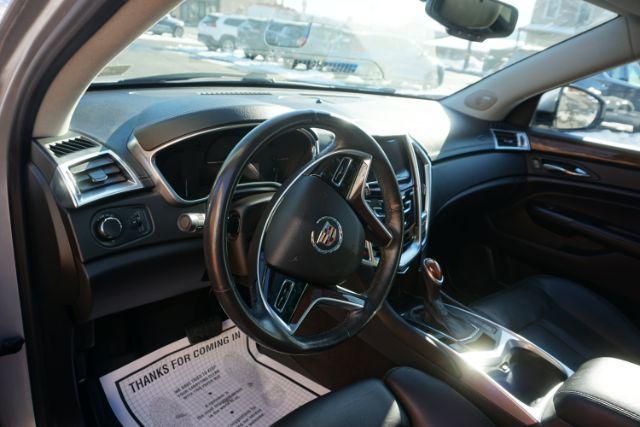 2015 Silver Coast Metallic /Ebony/Ebony Accents Cadillac SRX Luxury Collection (3GYFNEE36FS) with an 3.6L V-6 gasoline direct injection engine, located at 312 Centre Ave, Schuylkill Haven, PA, 17972, (570) 593-5278, 40.638130, -76.177383 - Photo#21