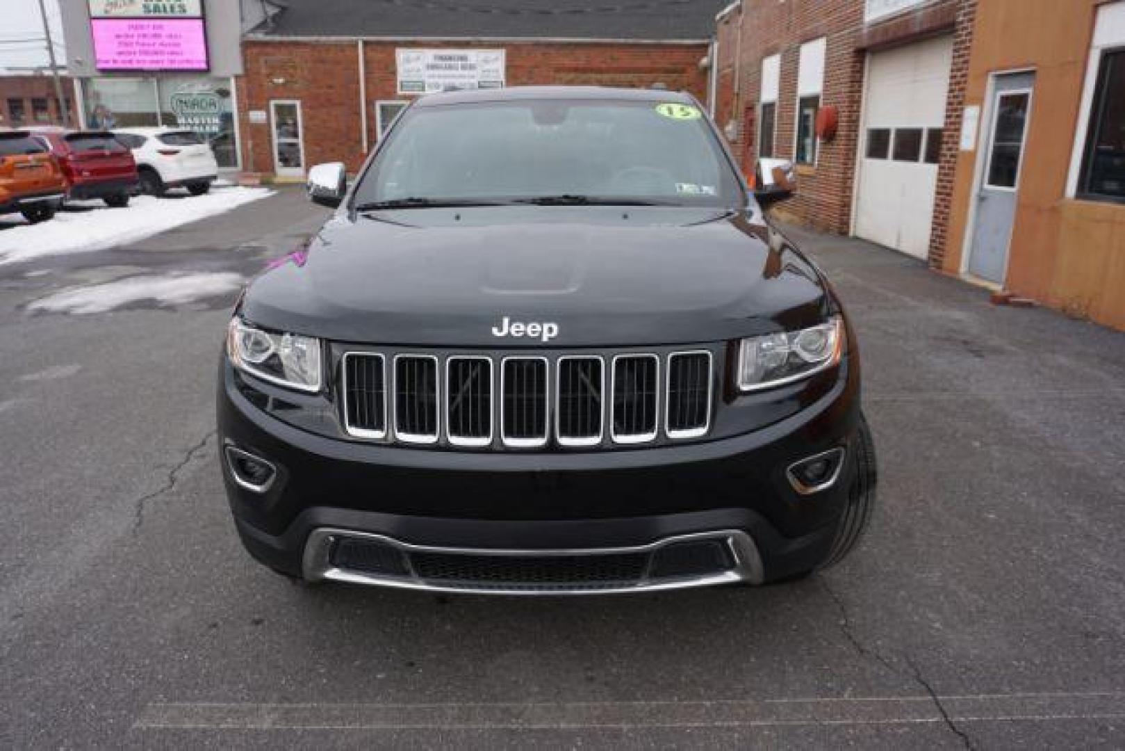 2015 Brilliant Black Crystal Pearlcoat /Black Jeep Grand Cherokee Limited (1C4RJFBG5FC) , located at 312 Centre Ave, Schuylkill Haven, PA, 17972, (570) 593-5278, 40.638130, -76.177383 - Photo#1