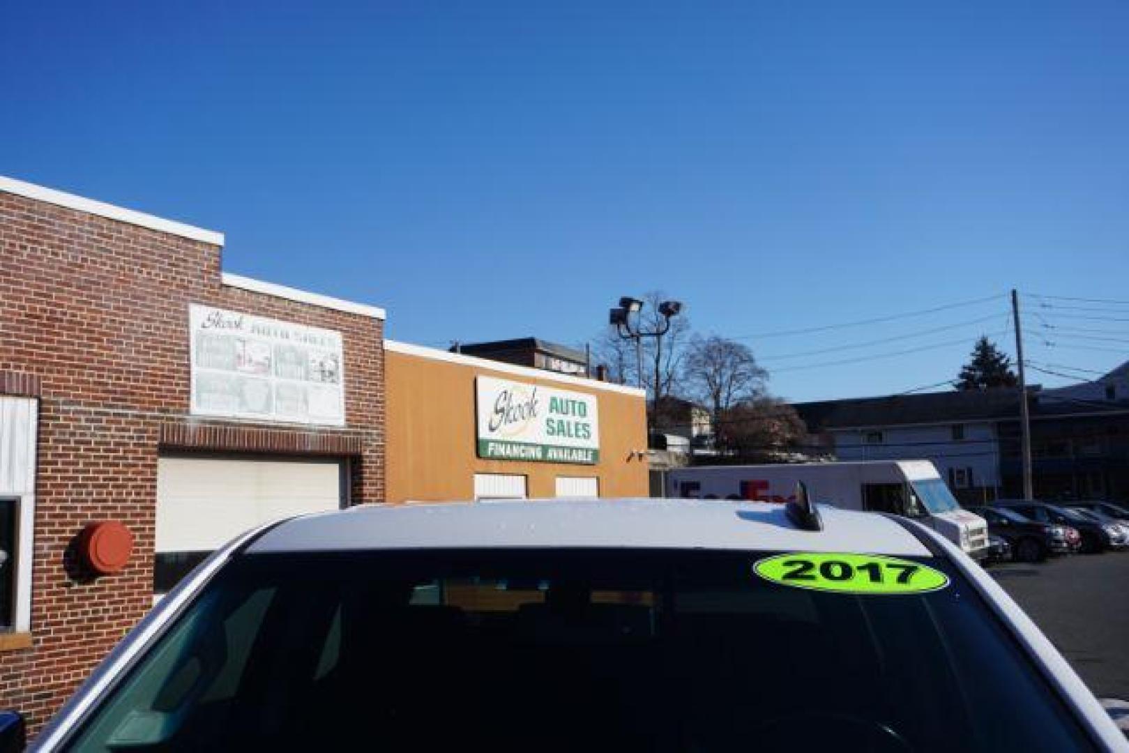 2017 Summit White /Jet Black Chevrolet Silverado 1500 1LZ (3GCUKSEJ2HG) with an EcoTec3 6.2L V-8 gasoline direct injection engine, located at 312 Centre Ave, Schuylkill Haven, PA, 17972, (570) 593-5278, 40.638130, -76.177383 - Photo#2