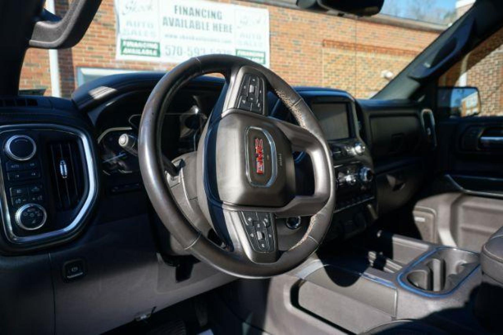 2019 Summit White /Jet Black w/Kalahari Accents GMC SIERRA 1500 AT4 (3GTP9EEL3KG) , located at 312 Centre Ave, Schuylkill Haven, PA, 17972, (570) 593-5278, 40.638130, -76.177383- Photo#28