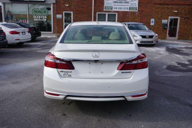 2017 White Orchid Pearl /Ivory Honda Accord Hybrid EX-L (JHMCR6F59HC) with an 2L I-4 DOHC engine, located at 312 Centre Ave, Schuylkill Haven, PA, 17972, (570) 593-5278, 40.638130, -76.177383 - Photo#10