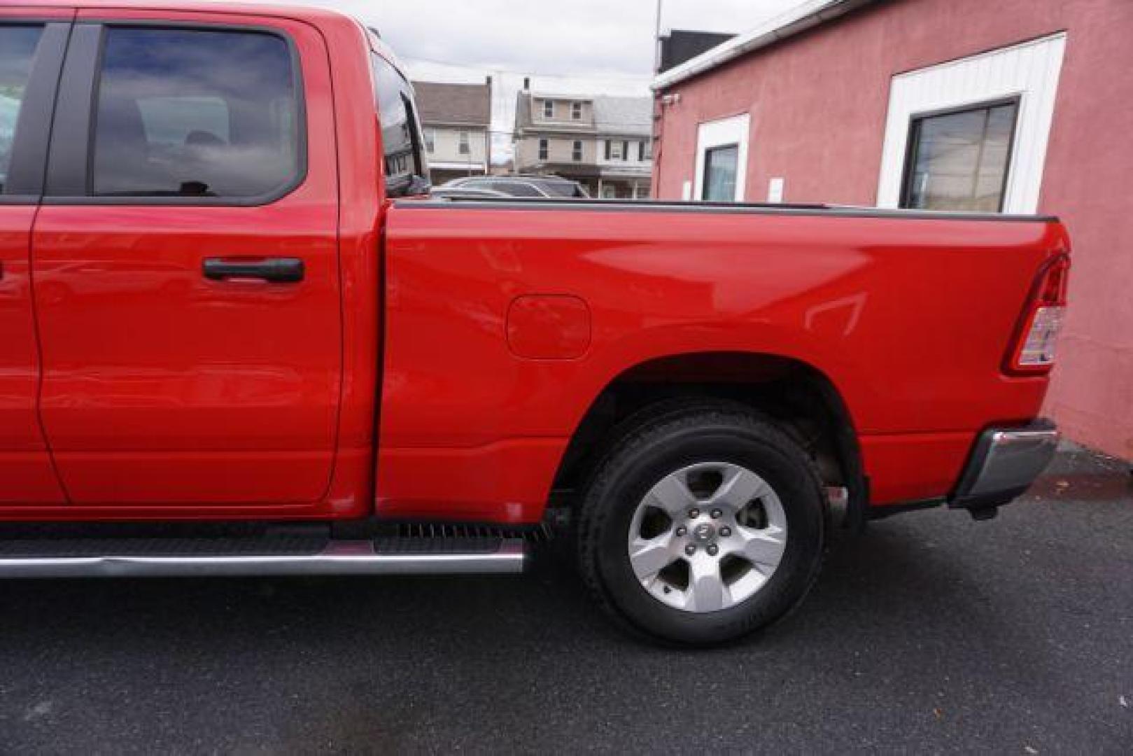 2023 Flame Red Clearcoat /Diesel Gray/Black Ram 1500 Big Horn Quad Cab 4x4 6'4 Box (1C6SRFBT8PN) , located at 312 Centre Ave, Schuylkill Haven, PA, 17972, (570) 593-5278, 40.638130, -76.177383 - Photo#6