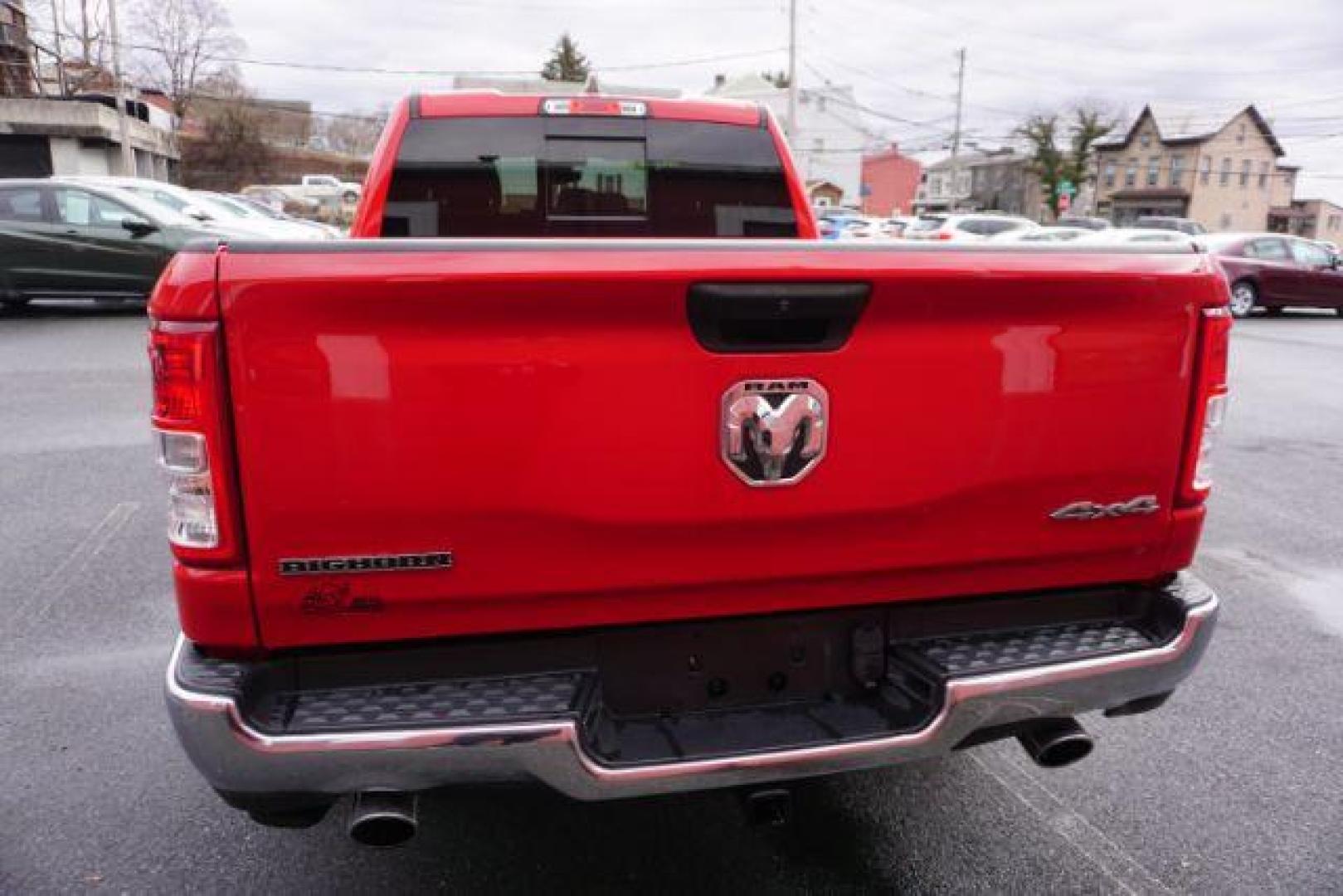 2023 Flame Red Clearcoat /Diesel Gray/Black Ram 1500 Big Horn Quad Cab 4x4 6'4 Box (1C6SRFBT8PN) , located at 312 Centre Ave, Schuylkill Haven, PA, 17972, (570) 593-5278, 40.638130, -76.177383 - Photo#9