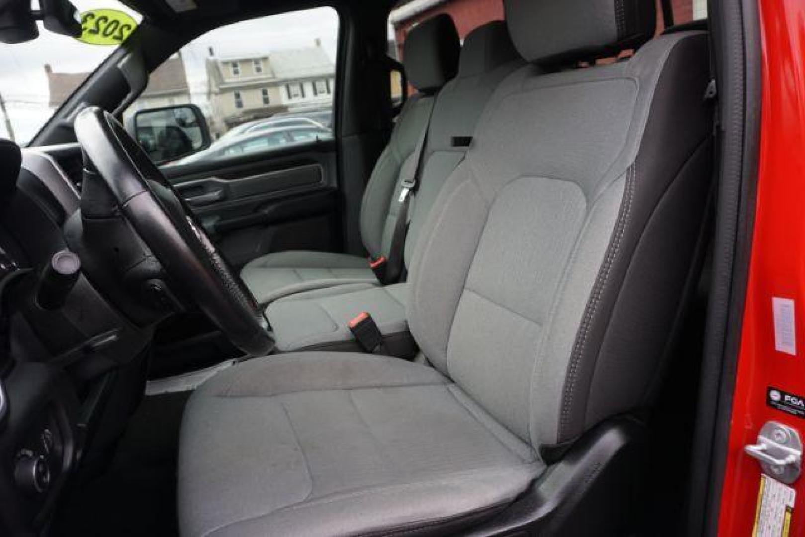 2023 Flame Red Clearcoat /Diesel Gray/Black Ram 1500 Big Horn Quad Cab 4x4 6'4 Box (1C6SRFBT8PN) , located at 312 Centre Ave, Schuylkill Haven, PA, 17972, (570) 593-5278, 40.638130, -76.177383 - Photo#25
