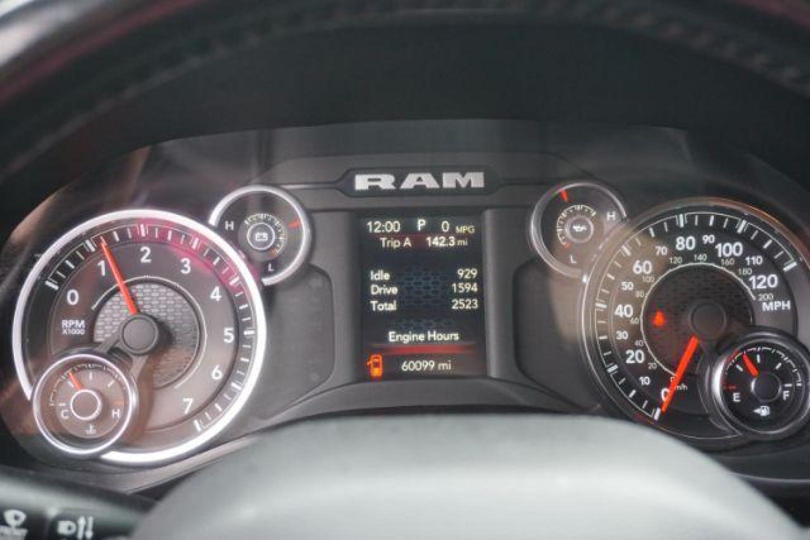 2023 Flame Red Clearcoat /Diesel Gray/Black Ram 1500 Big Horn Quad Cab 4x4 6'4 Box (1C6SRFBT8PN) , located at 312 Centre Ave, Schuylkill Haven, PA, 17972, (570) 593-5278, 40.638130, -76.177383 - Photo#27