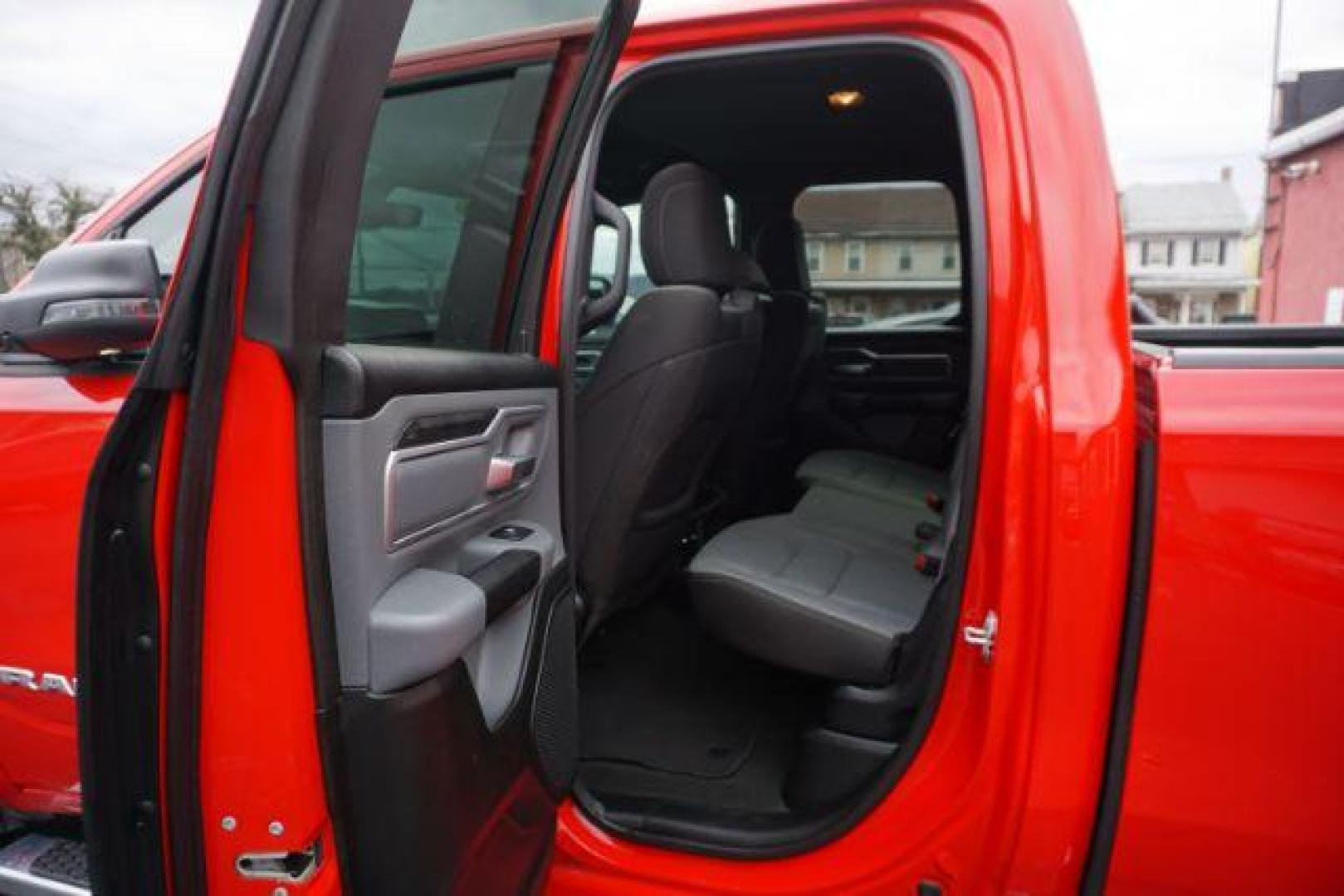 2023 Flame Red Clearcoat /Diesel Gray/Black Ram 1500 Big Horn Quad Cab 4x4 6'4 Box (1C6SRFBT8PN) , located at 312 Centre Ave, Schuylkill Haven, PA, 17972, (570) 593-5278, 40.638130, -76.177383 - Photo#32