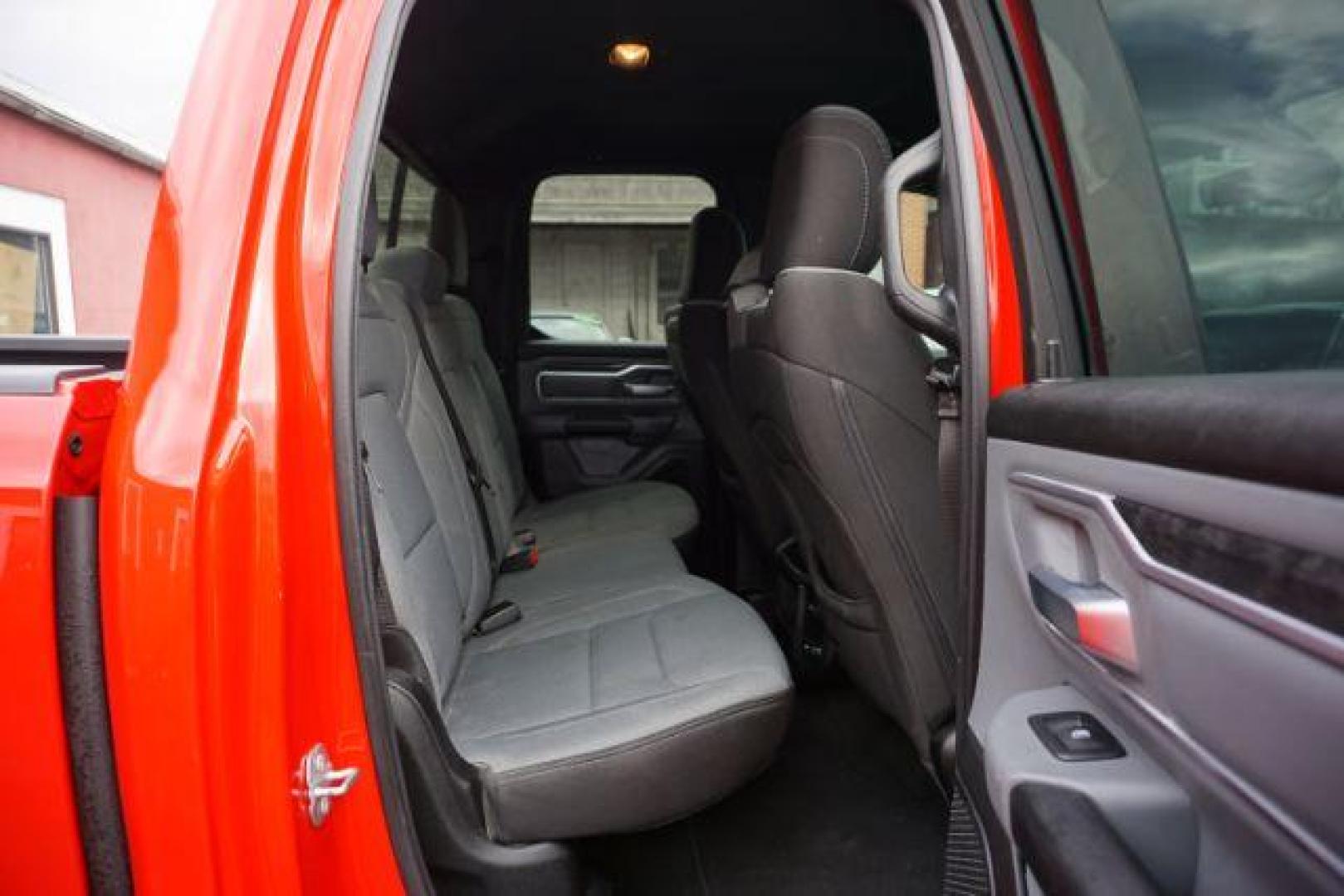 2023 Flame Red Clearcoat /Diesel Gray/Black Ram 1500 Big Horn Quad Cab 4x4 6'4 Box (1C6SRFBT8PN) , located at 312 Centre Ave, Schuylkill Haven, PA, 17972, (570) 593-5278, 40.638130, -76.177383 - Photo#38