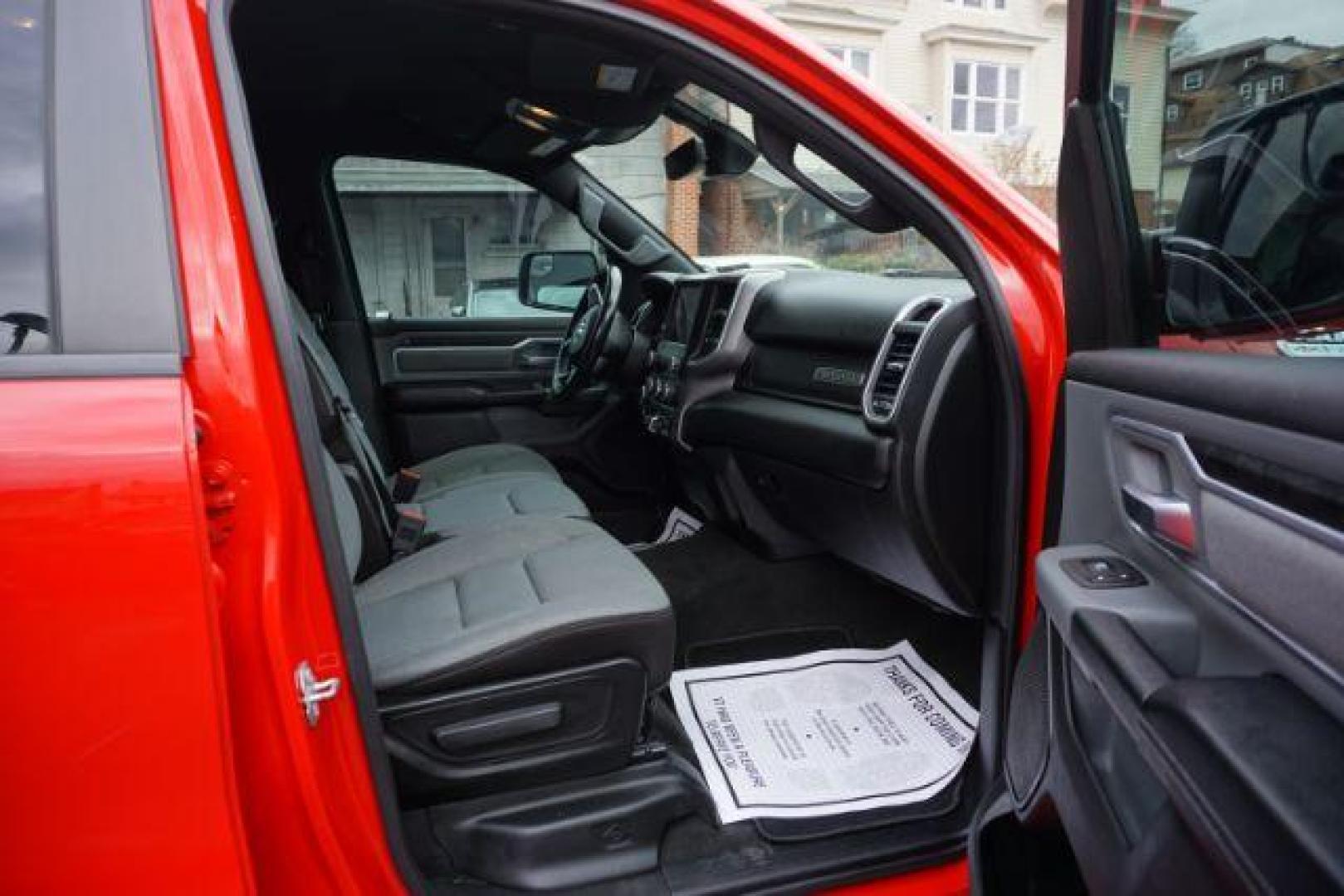 2023 Flame Red Clearcoat /Diesel Gray/Black Ram 1500 Big Horn Quad Cab 4x4 6'4 Box (1C6SRFBT8PN) , located at 312 Centre Ave, Schuylkill Haven, PA, 17972, (570) 593-5278, 40.638130, -76.177383 - Photo#43