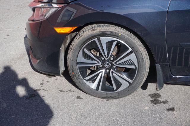 2017 Cosmic Blue Metallic /Black Honda Civic EX-T (19XFC1F38HE) with an 1.5L I-4 gasoline direct injection engine, located at 312 Centre Ave, Schuylkill Haven, PA, 17972, (570) 593-5278, 40.638130, -76.177383 - Photo#3