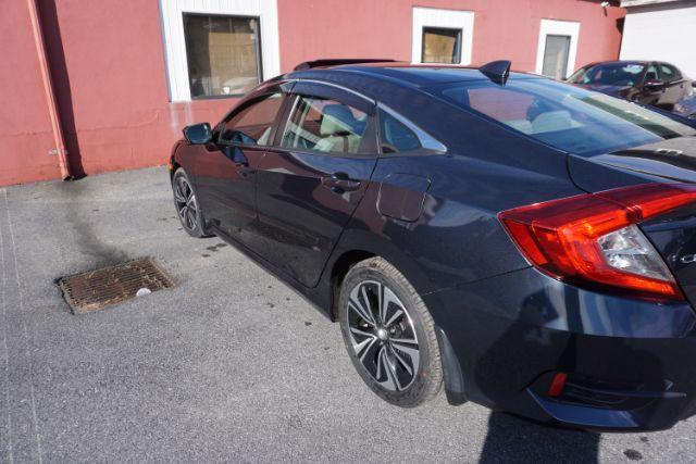 2017 Cosmic Blue Metallic /Black Honda Civic EX-T (19XFC1F38HE) with an 1.5L I-4 gasoline direct injection engine, located at 312 Centre Ave, Schuylkill Haven, PA, 17972, (570) 593-5278, 40.638130, -76.177383 - Photo#9